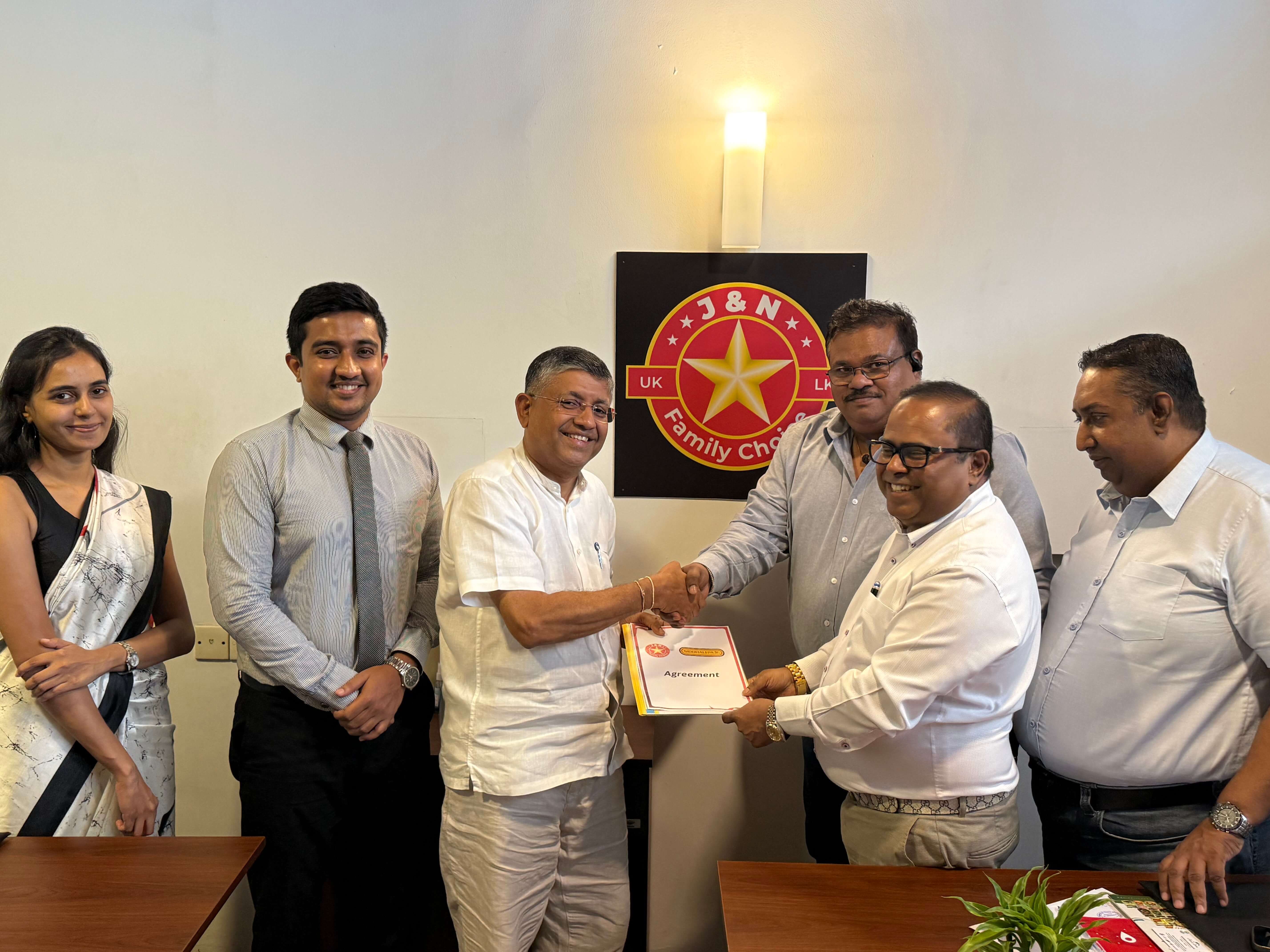 Business partners meeting in Sri Lanka